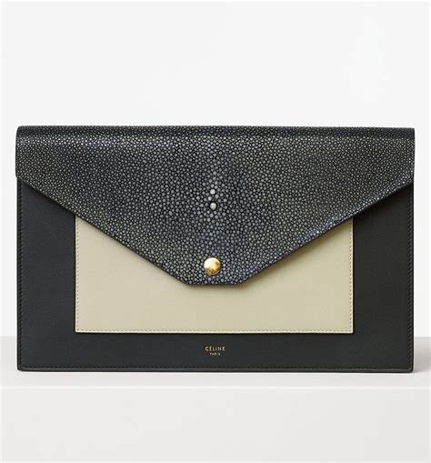 celine pocket evening clutch on chain|pre owned Celine handbags.